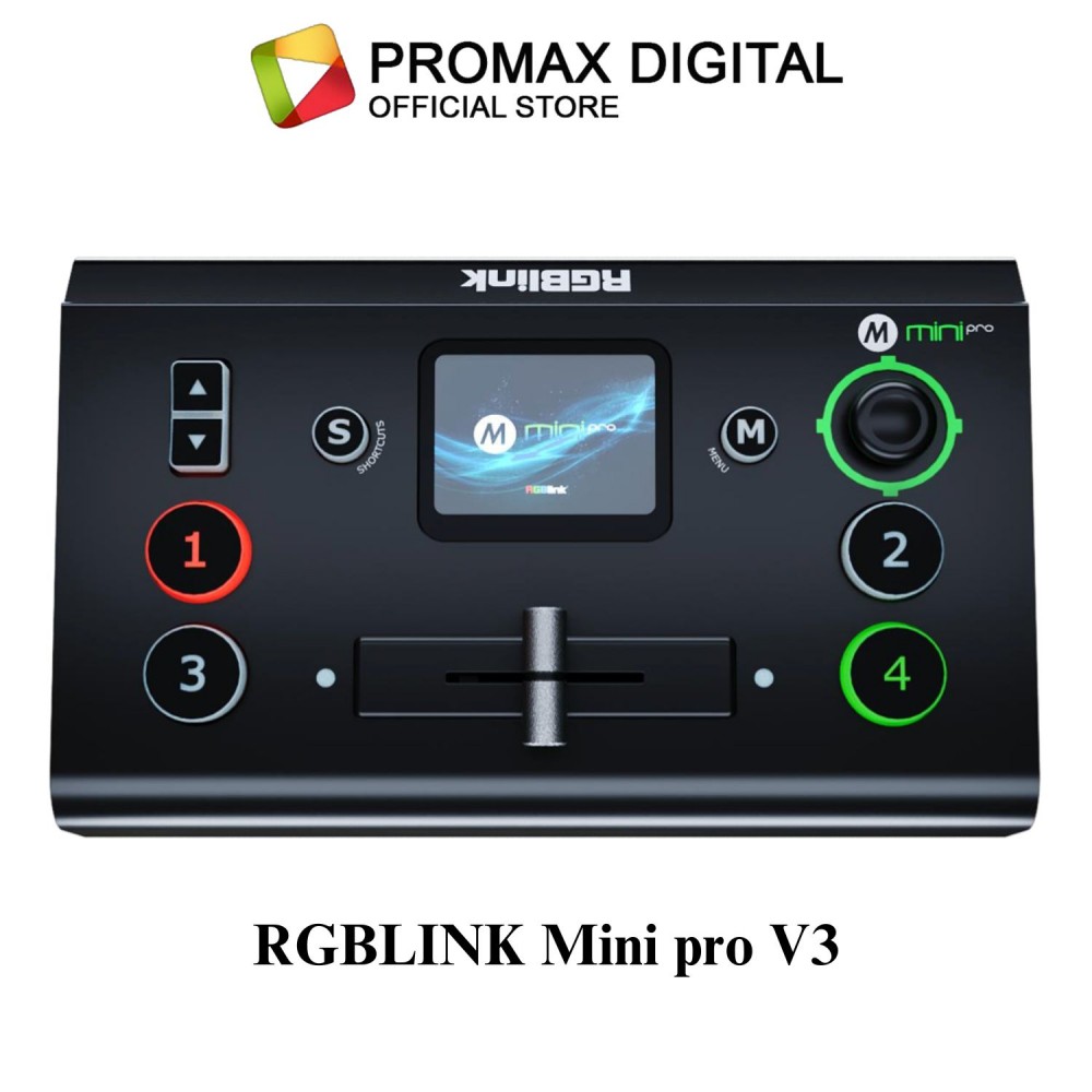 RGBLINK Mini pro V3 / Mini-Edge / Mini Pro 2022 / Mini 2022 / Mini-MX Dual-Channel Streaming Switcher 4K Video RGBLINK Mini pro V3 / Mini-Edge / Mini Pro 2022 / Mini 2022 / Mini-MX Dual-Channel Streaming Switcher 4K Video