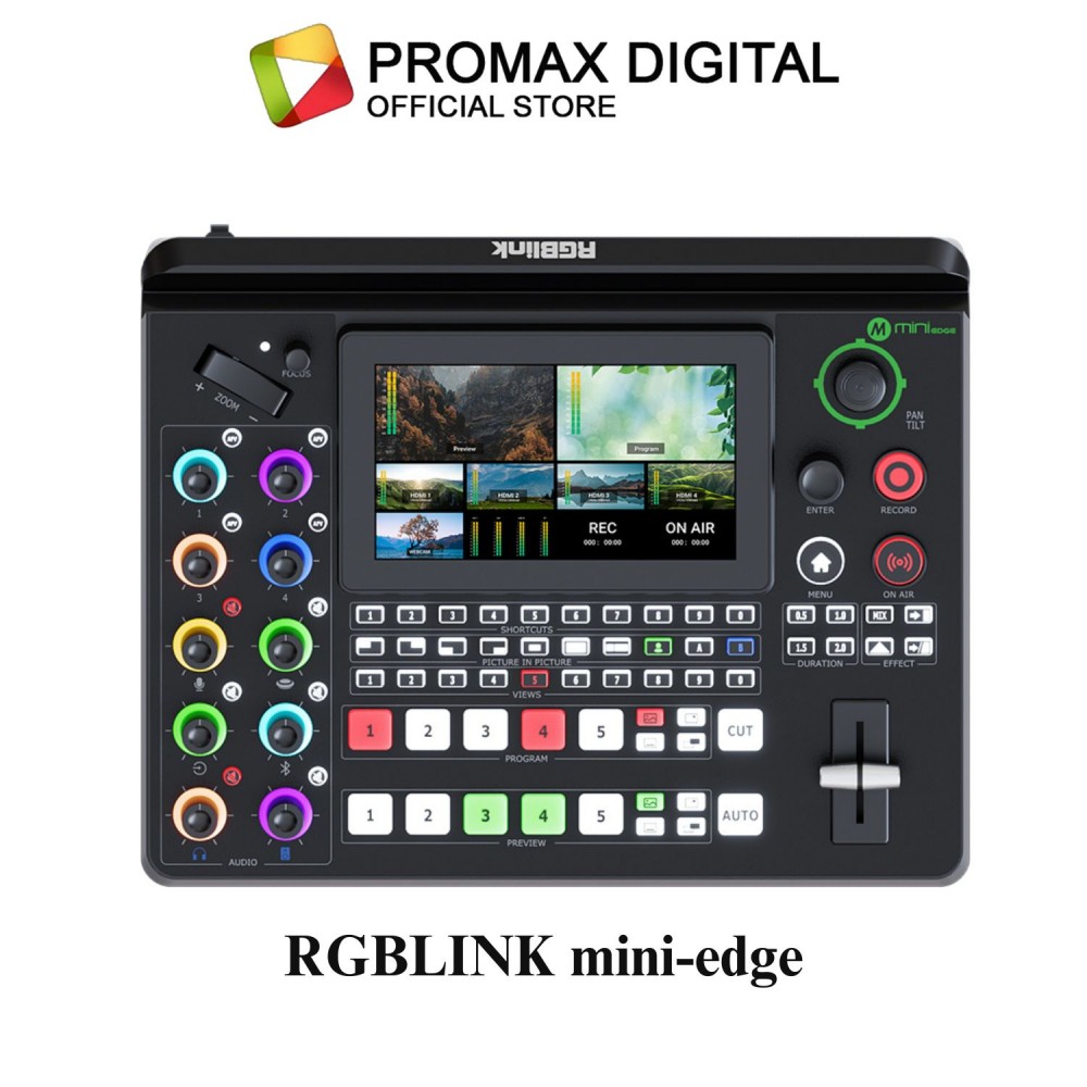 RGBLINK Mini pro V3 / Mini-Edge / Mini Pro 2022 / Mini 2022 / Mini-MX Dual-Channel Streaming Switcher 4K Video RGBLINK Mini pro V3 / Mini-Edge / Mini Pro 2022 / Mini 2022 / Mini-MX Dual-Channel Streaming Switcher 4K Video