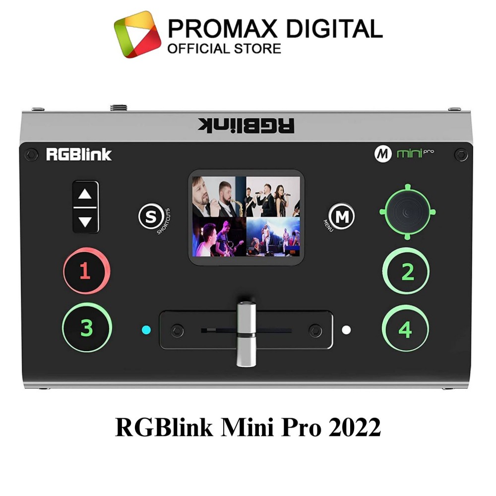 RGBLINK Mini pro V3 / Mini-Edge / Mini Pro 2022 / Mini 2022 / Mini-MX Dual-Channel Streaming Switcher 4K Video RGBLINK Mini pro V3 / Mini-Edge / Mini Pro 2022 / Mini 2022 / Mini-MX Dual-Channel Streaming Switcher 4K Video