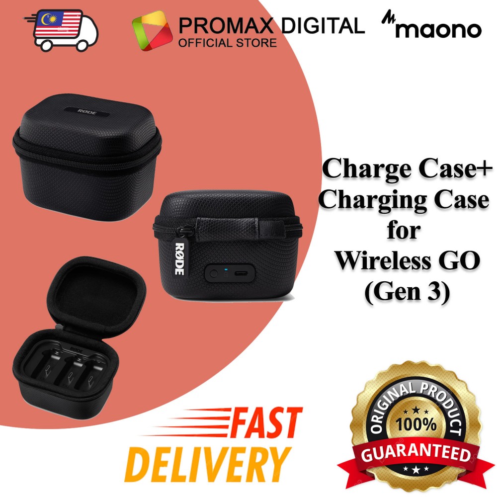 RODE Charge Case+ Charging Case for Wireless GO (Gen 3) RODE Charge Case+ Charging Case for Wireless GO (Gen 3)