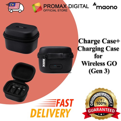 RODE Charge Case+ Charging Case for Wireless GO (Gen 3)