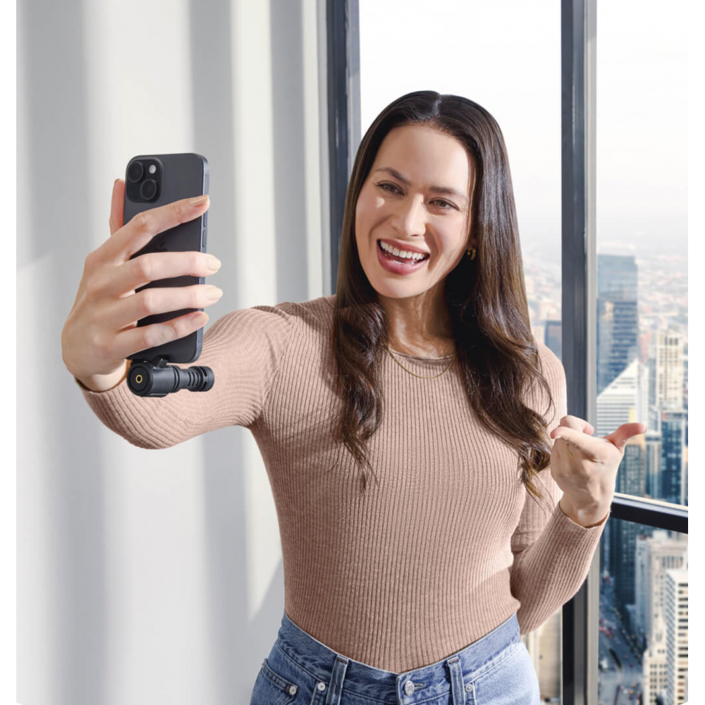RODE VideoMic Me-C+ microphone for Android and iOS mobile devices with a USB-C port RODE VideoMic Me-C+ microphone for Android and iOS mobile devices with a USB-C port