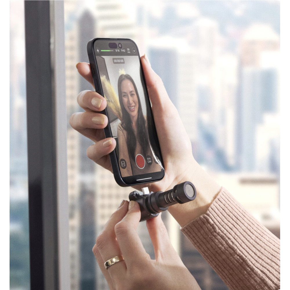 RODE VideoMic Me-C+ microphone for Android and iOS mobile devices with a USB-C port RODE VideoMic Me-C+ microphone for Android and iOS mobile devices with a USB-C port