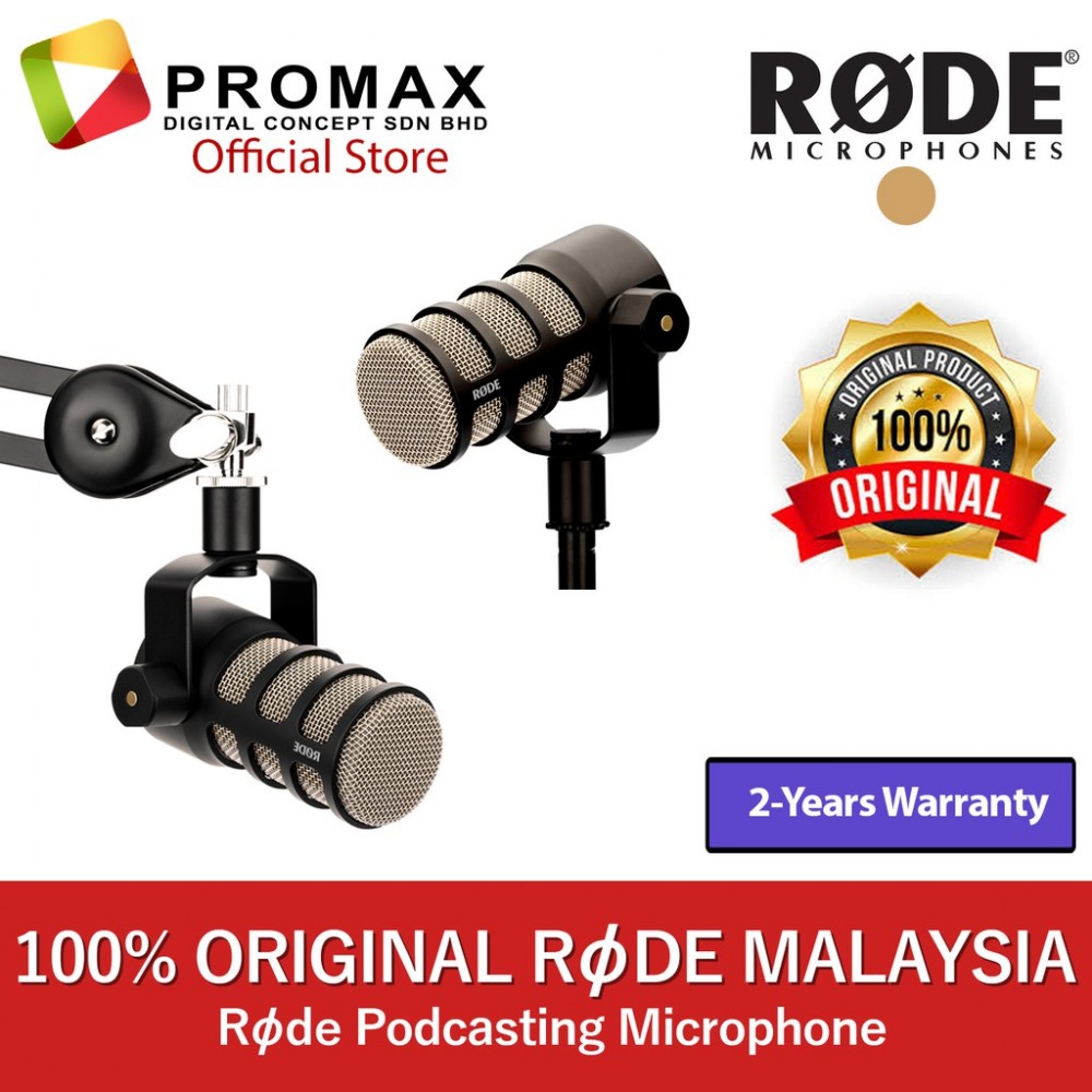 Rode PodMic Dynamic Podcasting Microphone Rode PodMic Dynamic Podcasting Microphone
