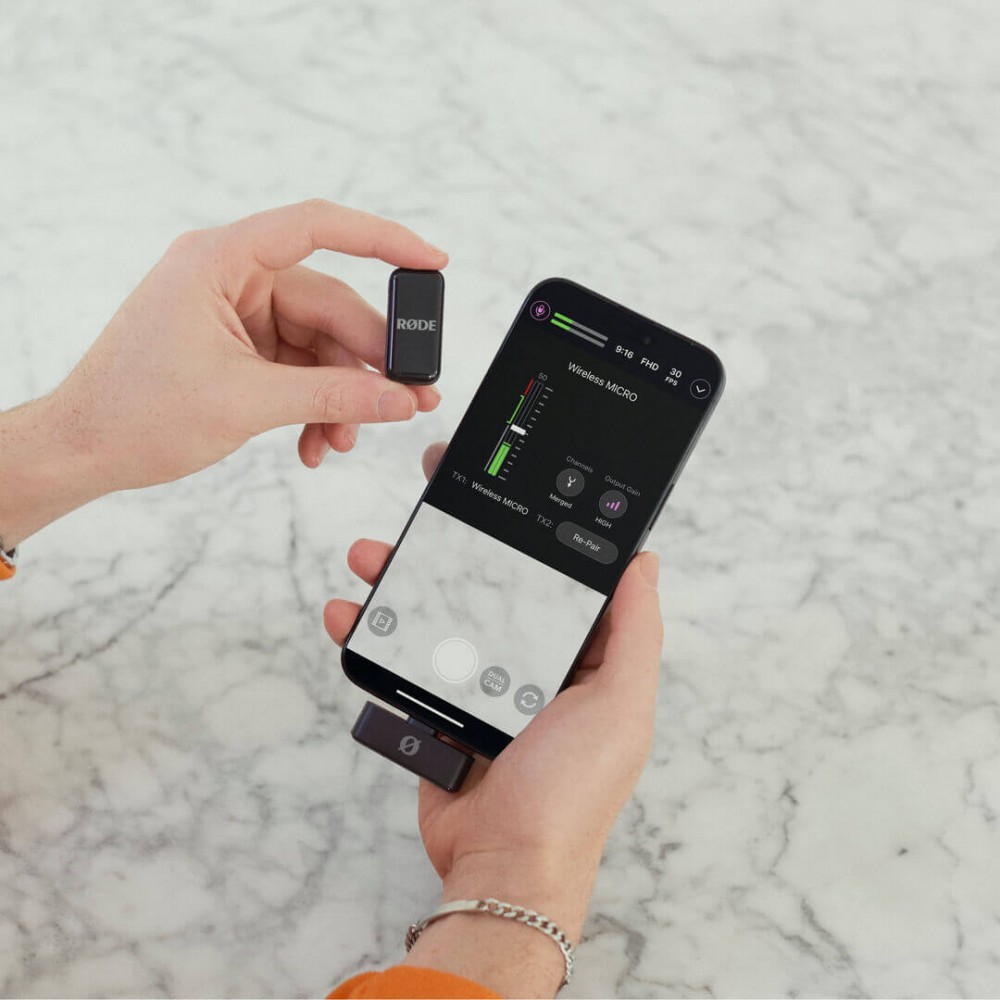 RODE Wireless Micro Ultra-compact Wireless Microphone RODE Wireless Micro Ultra-compact Wireless Microphone