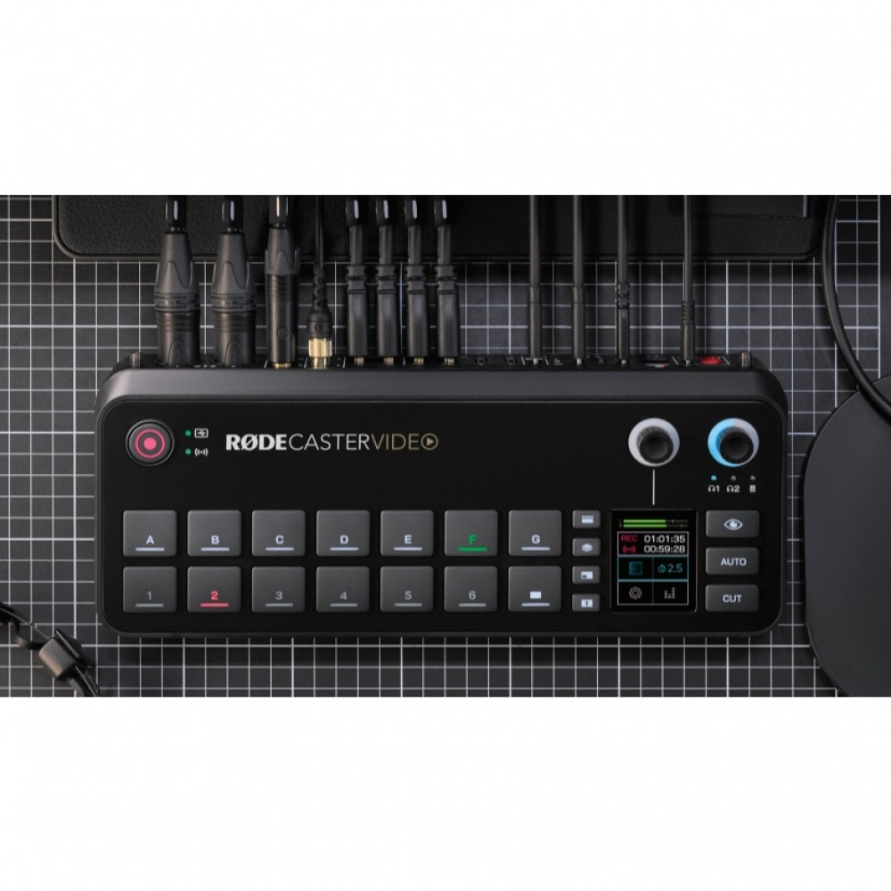 RODE RODECaster Video All-in-One Production Console for Livestream RODE RODECaster Video All-in-One Production Console for Livestream