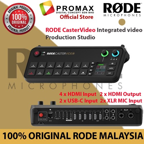 RODE RODECaster Video All-in-One Production Console for Livestream