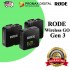 RODE Wireless GO (Gen 3) Compact Wireless Microphone System