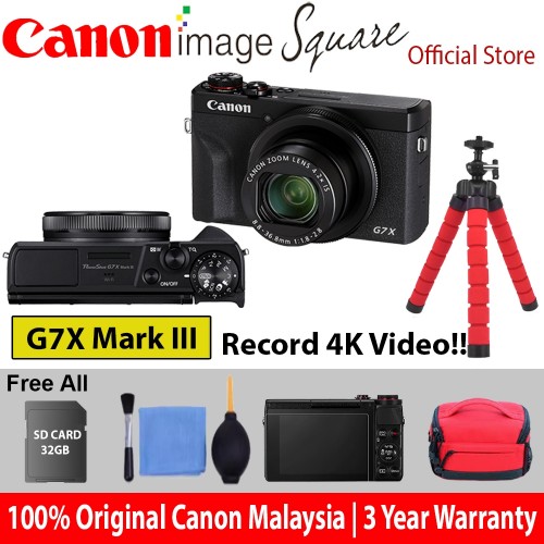 Canon Powershot G7X MkIII Compact camera ( Canon Malaysia Warranty )