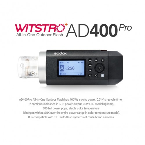 Godox AD400pro with all-in-one outdoor flash (Original Godox)