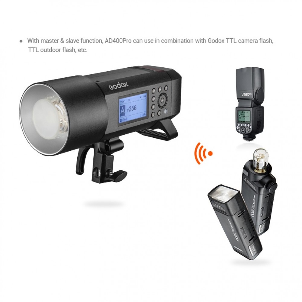 Godox AD400pro with all-in-one outdoor flash (Original Godox) Godox AD400pro with all-in-one outdoor flash (Original Godox)