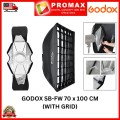 Godox SB-FW SB-BW 70X100CM With Grid Honeycomb Softbox Bowens Mount (100% ORIGINAL GODOX MALAYSIA) Godox SB-FW SB-BW 70X100CM With Grid Honeycomb Softbox Bowens Mount (100% ORIGINAL GODOX MALAYSIA)