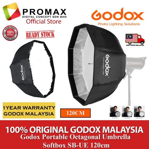 GODOX SB-UE SB-GUE Grid Bowens Softbox 120cm 100% Original GODOX