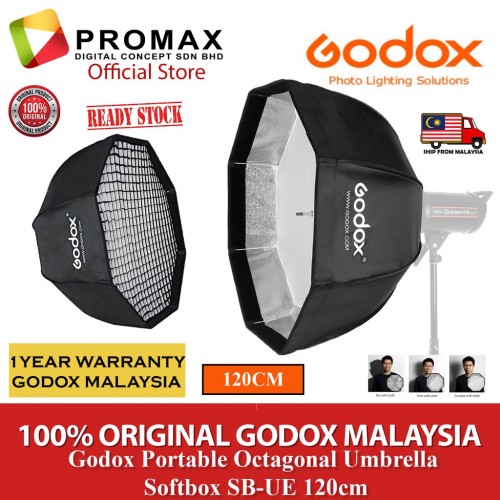 GODOX SB-UE SB-GUE Grid Bowens Softbox 120cm 100% Original GODOX
