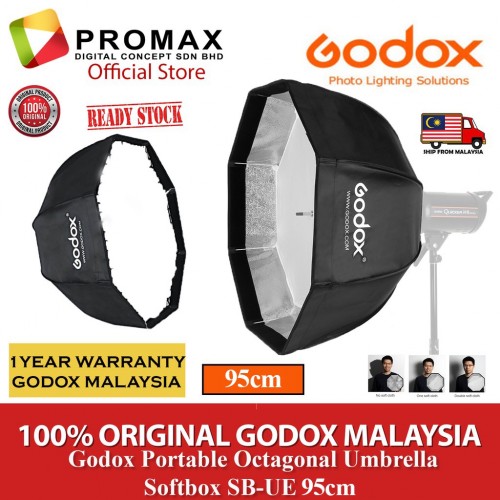 GODOX SB-UE SB-GUE Grid Bowens Softbox 95cm 100% Original GODOX