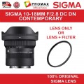 SIGMA 10-18mm F2.8 DC DN Contemporary Lens for Sony E / FUJI X / CANON RF ( SIGMA MALAYSIA ) SIGMA 10-18mm F2.8 DC DN Contemporary Lens for Sony E / FUJI X / CANON RF ( SIGMA MALAYSIA )