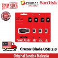 Sandisk Cruzer Blade USB 2.0 32GB 64GB 128GB Pendrive Sandisk Cruzer Blade USB 2.0 32GB 64GB 128GB Pendrive