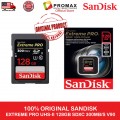 SanDisk Extreme PRO UHS-II V90 U3 300MB/s 256GB/ 128GB / 64GB / 32GB SDXC Memory Card SanDisk Extreme PRO UHS-II V90 U3 300MB/s 256GB/ 128GB / 64GB / 32GB SDXC Memory Card