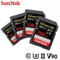 SanDisk Extreme PRO UHS-II V90 U3 300MB/s 256GB/ 128GB / 64GB / 32GB SDXC Memory Card SanDisk Extreme PRO UHS-II V90 U3 300MB/s 256GB/ 128GB / 64GB / 32GB SDXC Memory Card