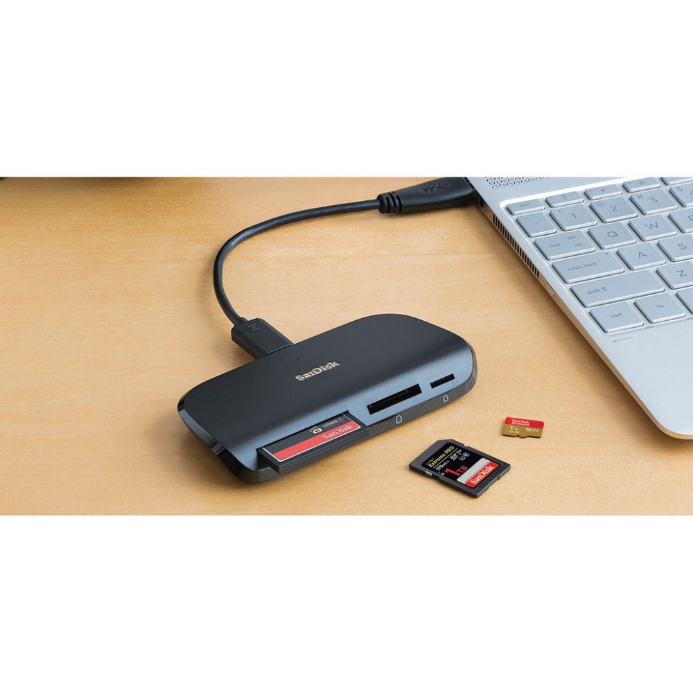 SanDisk ImageMate Pro Multi Card Reader USB-C / Type-C For Windows & Mac SanDisk ImageMate Pro Multi Card Reader USB-C / Type-C For Windows & Mac