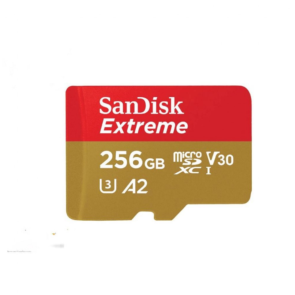 SANDISK MICRO SD SDXC Extreme A2 Memory Card (32GB/64GB/128GB/256GB) SANDISK MICRO SD SDXC Extreme A2 Memory Card (32GB/64GB/128GB/256GB)