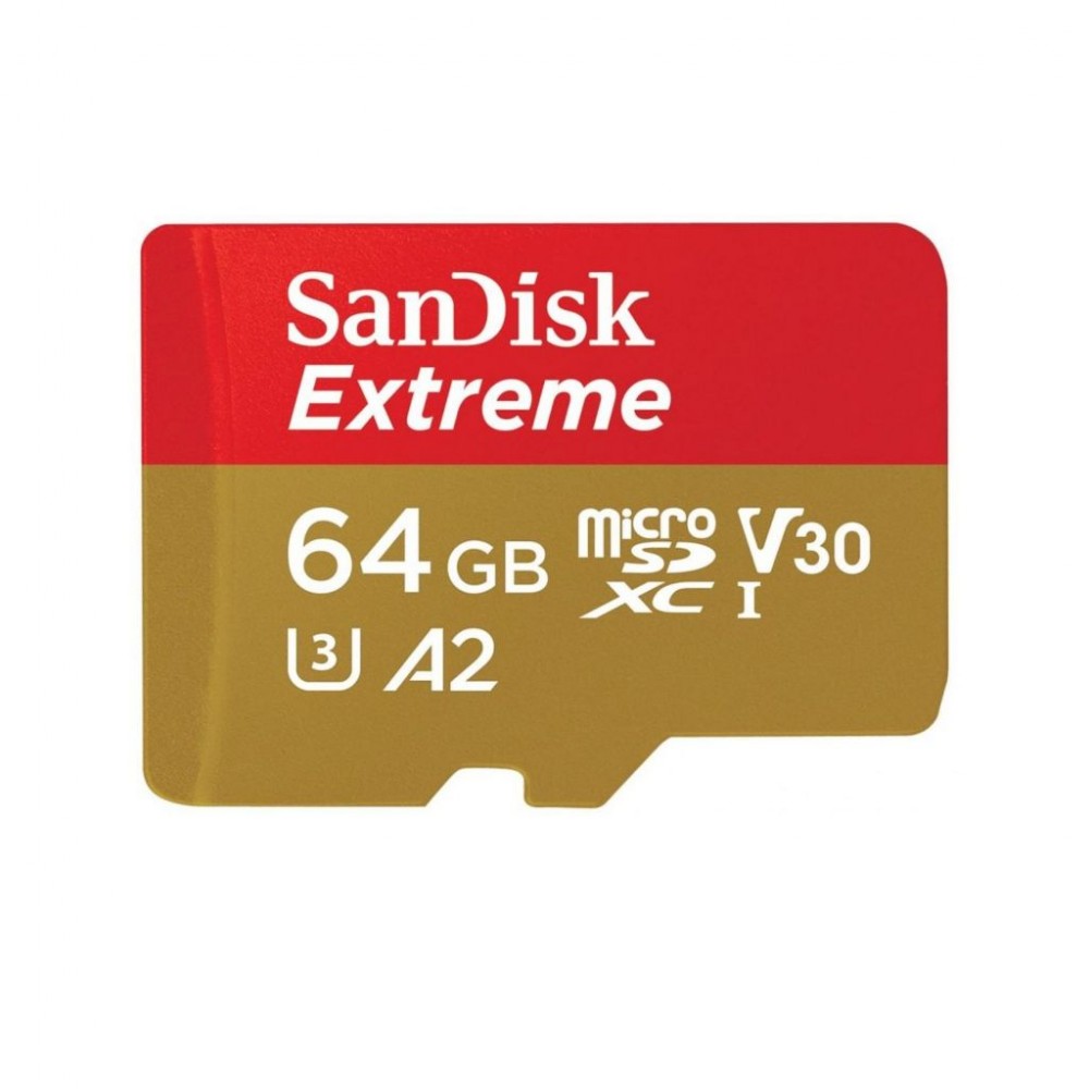 SANDISK MICRO SD SDXC Extreme A2 Memory Card (32GB/64GB/128GB/256GB) SANDISK MICRO SD SDXC Extreme A2 Memory Card (32GB/64GB/128GB/256GB)