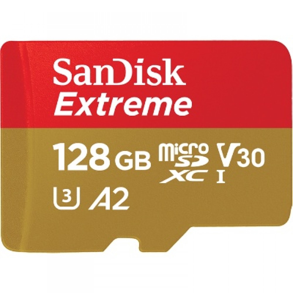 SanDisk Extreme 64GB 128GB microSDXC UHS-I Memory Card with Adapter - Up to 160MB/s SanDisk Extreme 64GB 128GB microSDXC UHS-I Memory Card with Adapter - Up to 160MB/s