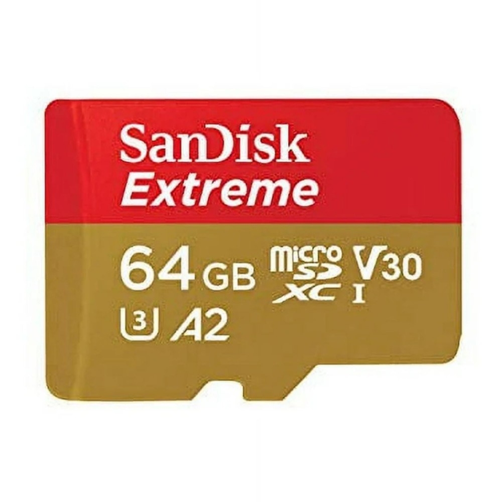 SanDisk Extreme 64GB 128GB microSDXC UHS-I Memory Card with Adapter - Up to 160MB/s SanDisk Extreme 64GB 128GB microSDXC UHS-I Memory Card with Adapter - Up to 160MB/s