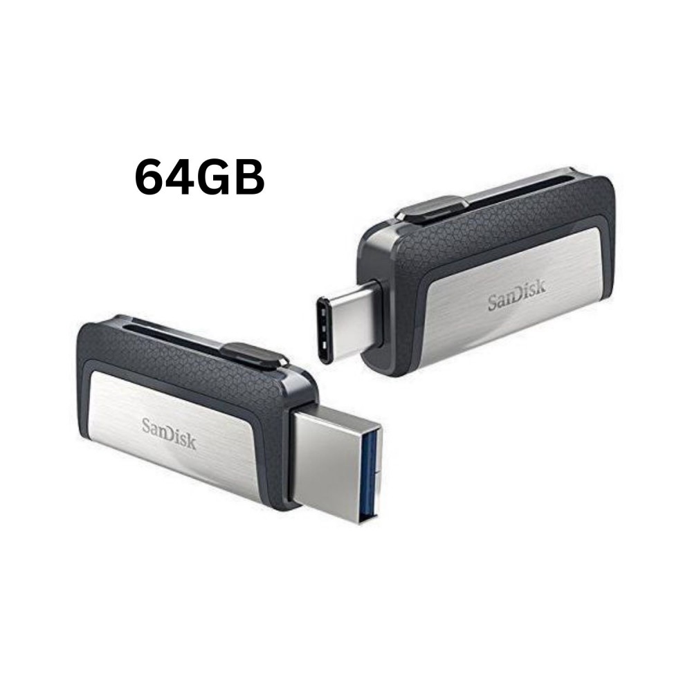 SANDISK ULTRA DUAL DRIVE OTG USB TYPE-C 64GB 128GB FLASH DRIVE FOR ANDROID MOBILE & PC SANDISK ULTRA DUAL DRIVE OTG USB TYPE-C 64GB 128GB FLASH DRIVE FOR ANDROID MOBILE & PC