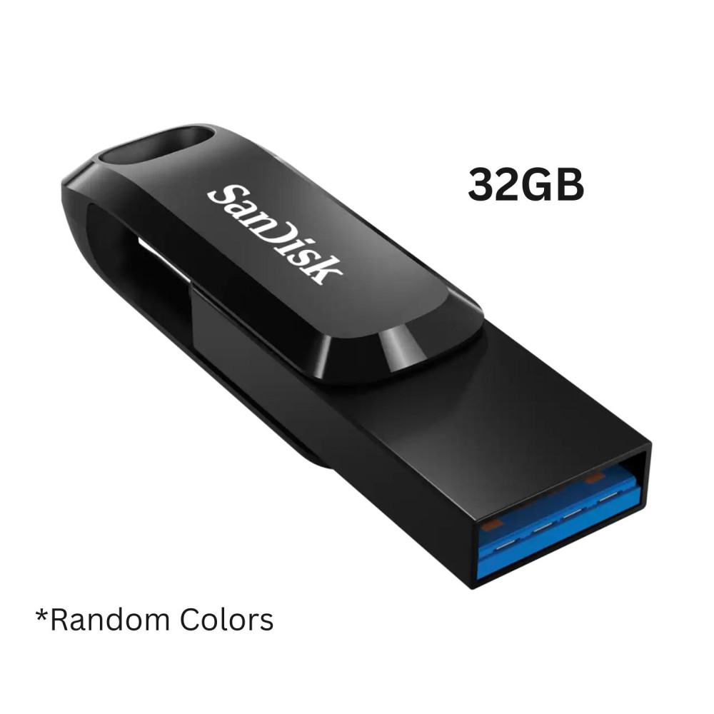 SanDisk Ultra Dual Drive Go TYPE-C USB 3.1 3.2 pendrive (32GB/64GB/128GB/256GB) Random Colours SanDisk Ultra Dual Drive Go TYPE-C USB 3.1 3.2 pendrive (32GB/64GB/128GB/256GB) Random Colours