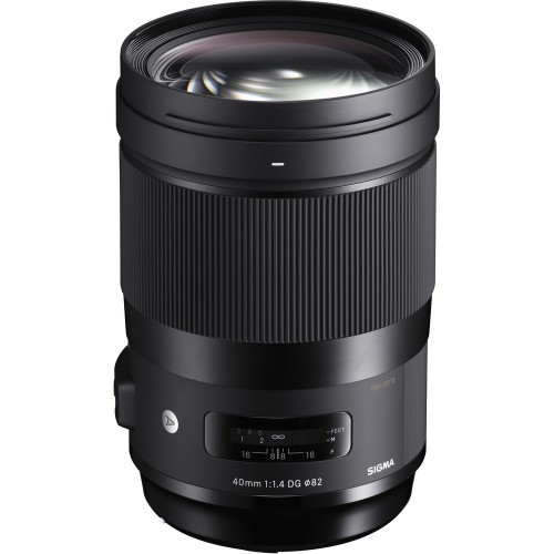 Sigma 40mm f1.4 DG HSM Art Lens for Nikon F (SIGMA MALAYSIA 2 YEARS WARRANTY)