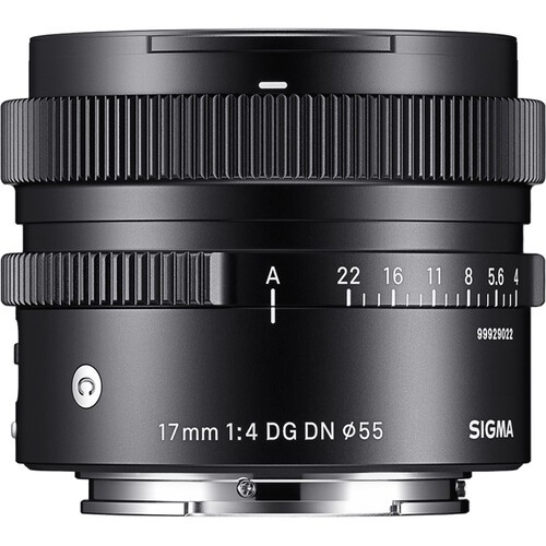 Sigma 17mm F4 DG DN Contemporary Lens (Sony E) (Sigma Malaysia)