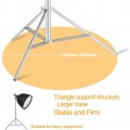 Stainless Steel 2.8 meter Heavy Duty Light Stand + telescopic boom arm for Studio Stainless Steel 2.8 meter Heavy Duty Light Stand + telescopic boom arm for Studio