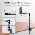 TELESIN P3-DS-01 P3-DS-02 Mobile Video Live Streaming Desktop Magnetic Stand Clamping Stand with Magsafe for Phones Live TELESIN P3-DS-01 P3-DS-02 Mobile Video Live Streaming Desktop Magnetic Stand Clamping Stand with Magsafe for Phones Live