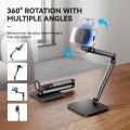 TELESIN P3-DS-01 P3-DS-02 Mobile Video Live Streaming Desktop Magnetic Stand Clamping Stand with Magsafe for Phones Live