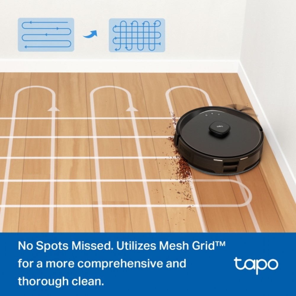 TP Link Tapo RV30 Max Plus - 5300Pa Hyper Suction Robot Vacuum & Mop + Smart Auto-Empty Dock TP Link Tapo RV30 Max Plus - 5300Pa Hyper Suction Robot Vacuum & Mop + Smart Auto-Empty Dock