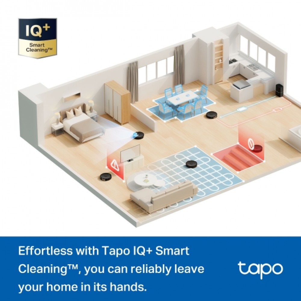 TP Link Tapo RV30 Max Plus - 5300Pa Hyper Suction Robot Vacuum & Mop + Smart Auto-Empty Dock TP Link Tapo RV30 Max Plus - 5300Pa Hyper Suction Robot Vacuum & Mop + Smart Auto-Empty Dock