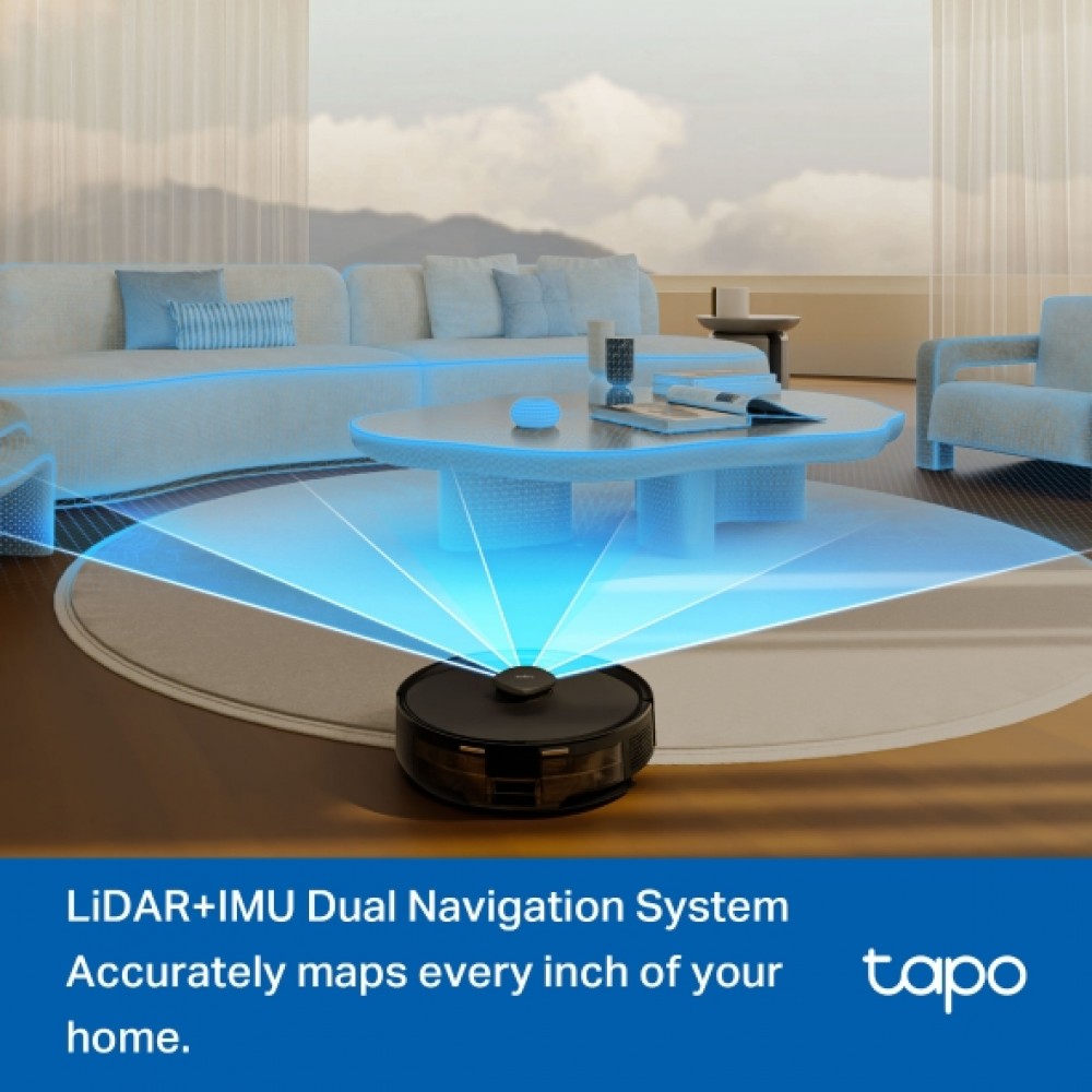 TP Link Tapo RV30 Max Plus - 5300Pa Hyper Suction Robot Vacuum & Mop + Smart Auto-Empty Dock TP Link Tapo RV30 Max Plus - 5300Pa Hyper Suction Robot Vacuum & Mop + Smart Auto-Empty Dock