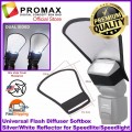 Universal Flash Diffuser Softbox Silver/White Reflector for Speedlite Universal Flash Diffuser Softbox Silver/White Reflector for Speedlite