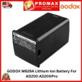 GODOX WB29A Lithium Ion Battery For AD200 AD200Pro 100% ORIGINAL GODOX WB29A Lithium Ion Battery For AD200 AD200Pro 100% ORIGINAL