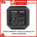 GODOX WB400P Lithium Ion Battery For AD400 AD400PRO -100% ORIGINAL GODOX WB400P Lithium Ion Battery For AD400 AD400PRO -100% ORIGINAL