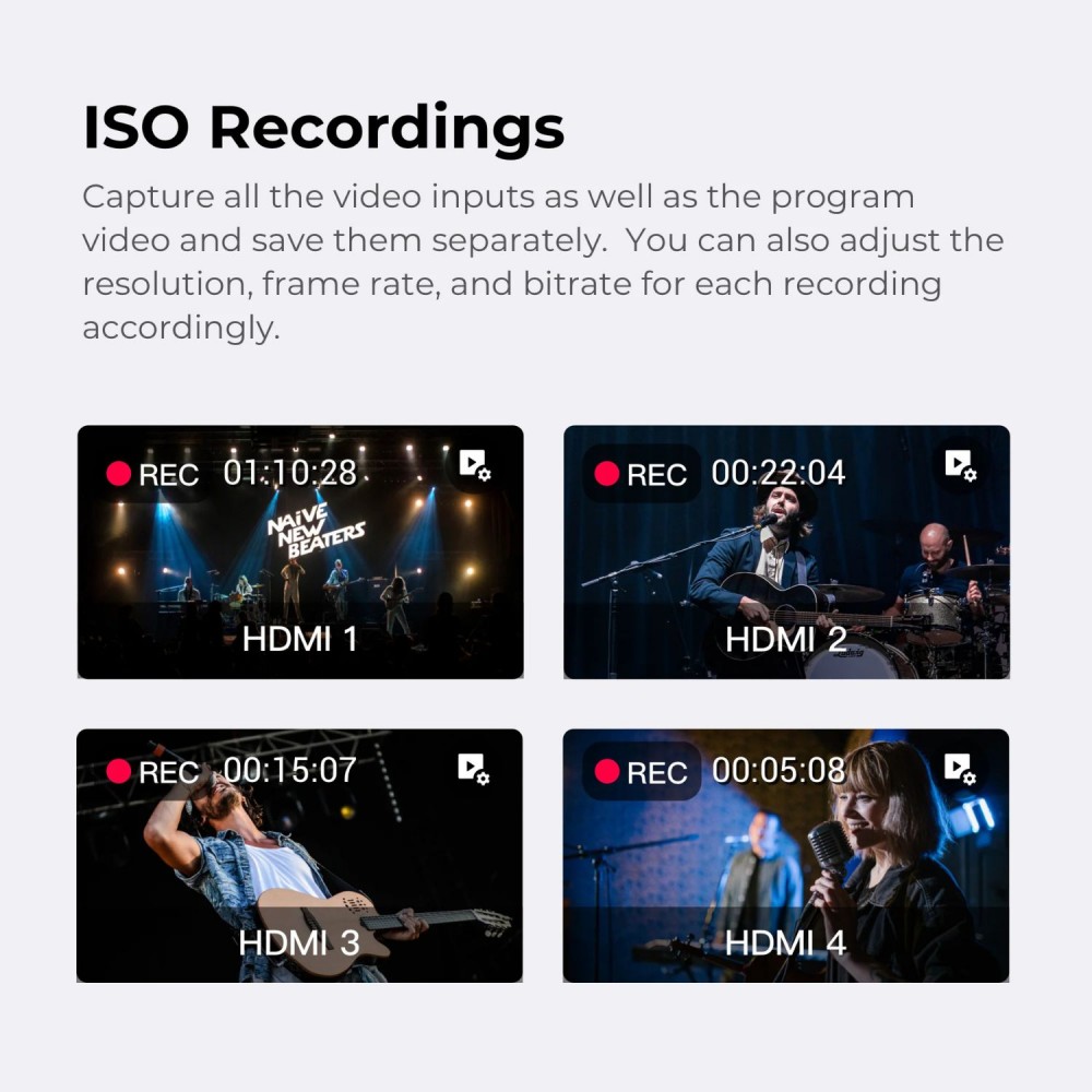 YoloBox Ultra - All-in-One Multicamera Live Streaming and Switching System YoloBox Ultra - All-in-One Multicamera Live Streaming and Switching System