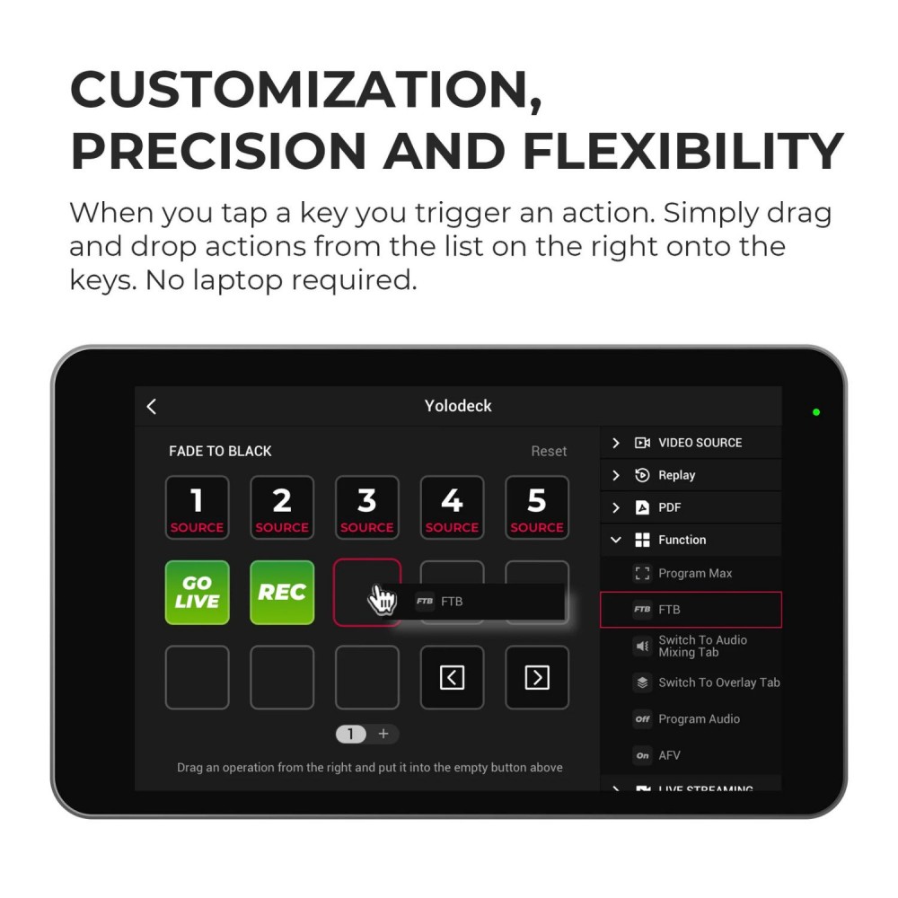 YoloDeck - Control Panel for YoloBox YoloDeck - Control Panel for YoloBox