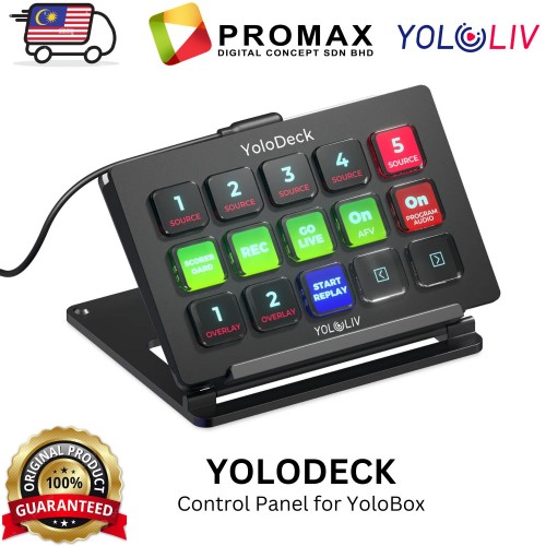YoloDeck - Control Panel for YoloBox