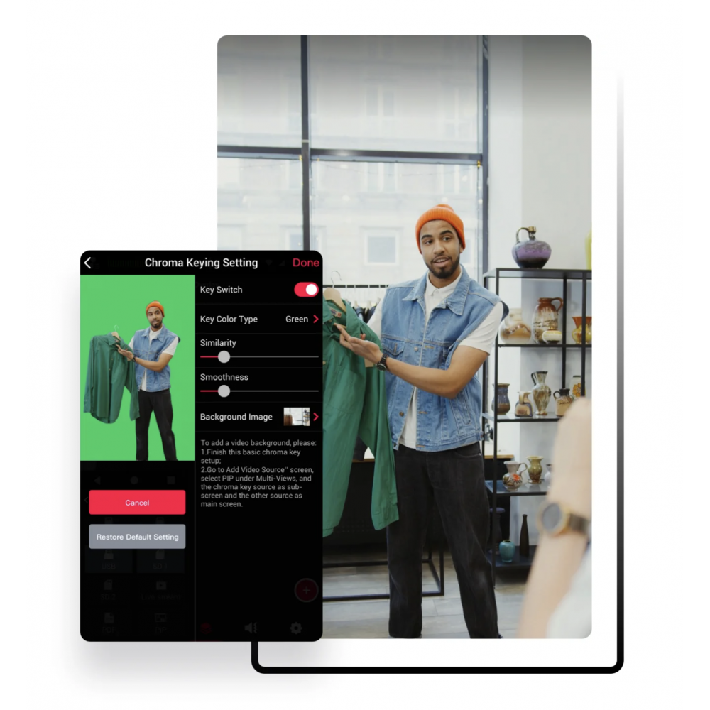 YoloLiv YoloMax All-in-One Live Streaming Solution with 32" Touchscreen YoloLiv YoloMax All-in-One Live Streaming Solution with 32" Touchscreen