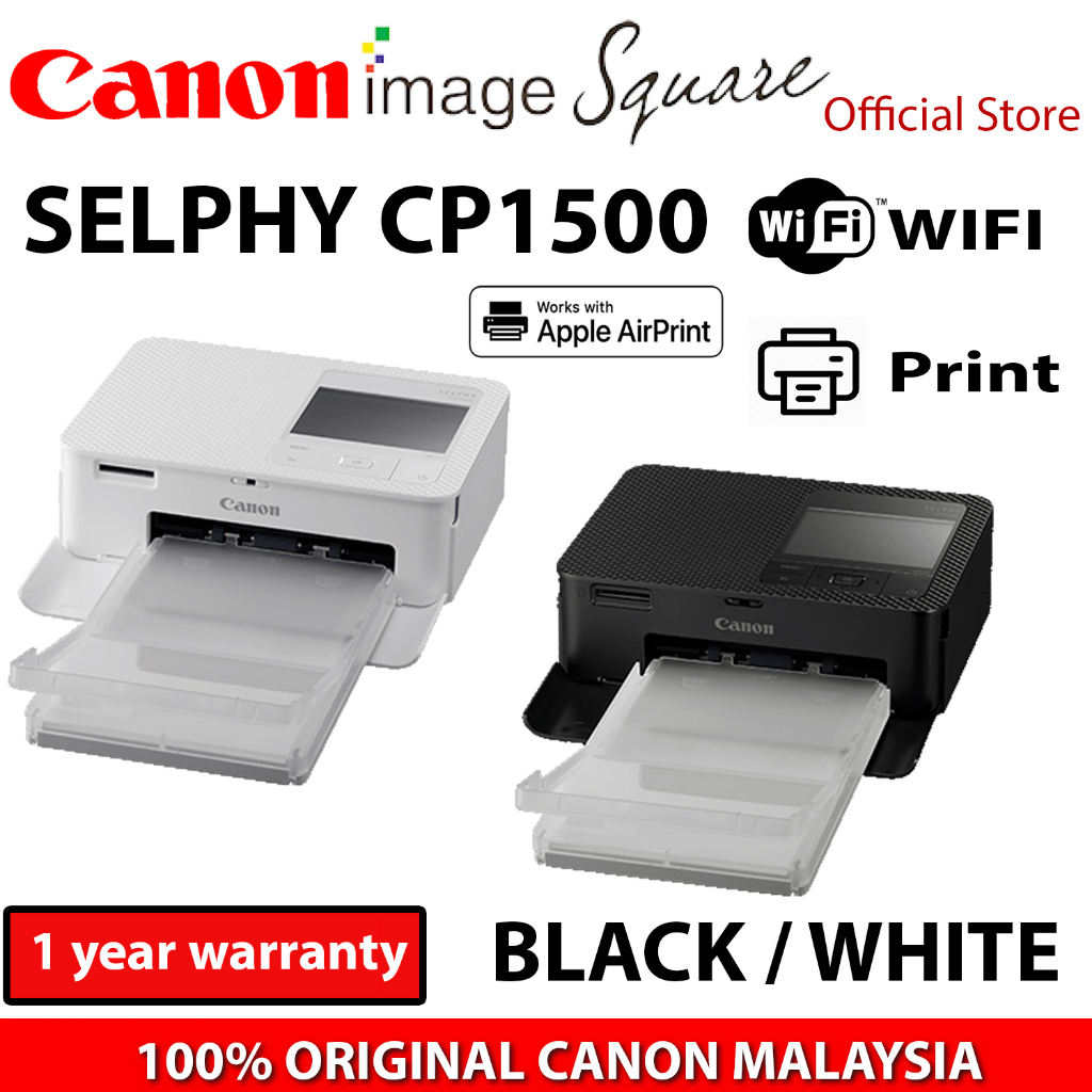 Canon-Selphy-CP-1500-Wireless-mobile-Portable-Printer-CP1500-1-Year-Canon-Warranty-replacement-for-C