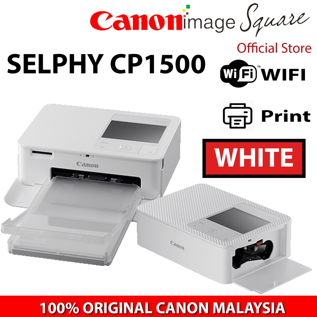 Canon-Selphy-CP-1500-Wireless-mobile-Portable-Printer-CP1500-1-Year-Canon-Warranty-replacement-for-C