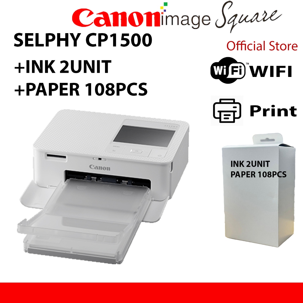 Canon-Selphy-CP-1500-Wireless-mobile-Portable-Printer-CP1500-1-Year-Canon-Warranty-replacement-for-C