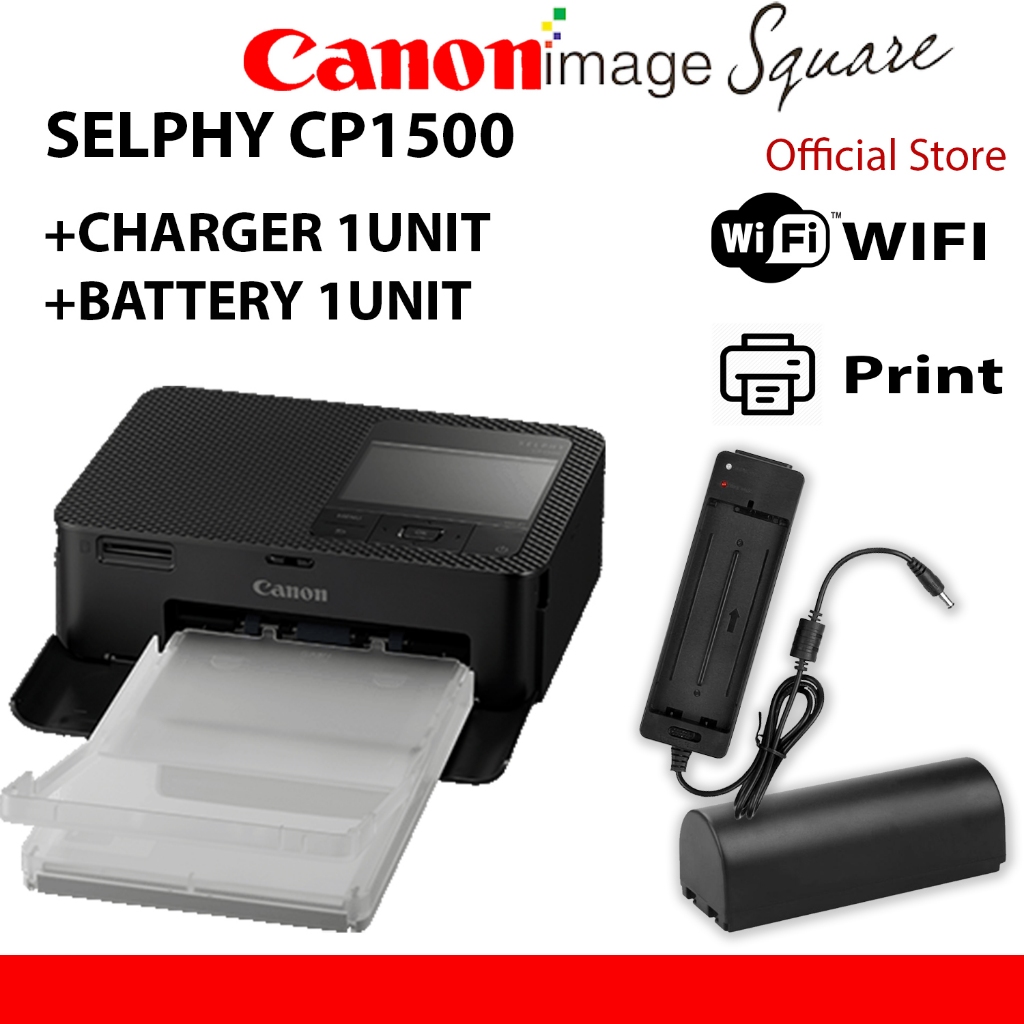 Canon-Selphy-CP-1500-Wireless-mobile-Portable-Printer-CP1500-1-Year-Canon-Warranty-replacement-for-C