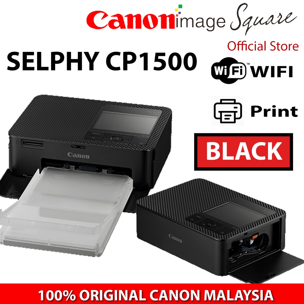 Canon-Selphy-CP-1500-Wireless-mobile-Portable-Printer-CP1500-1-Year-Canon-Warranty-replacement-for-C